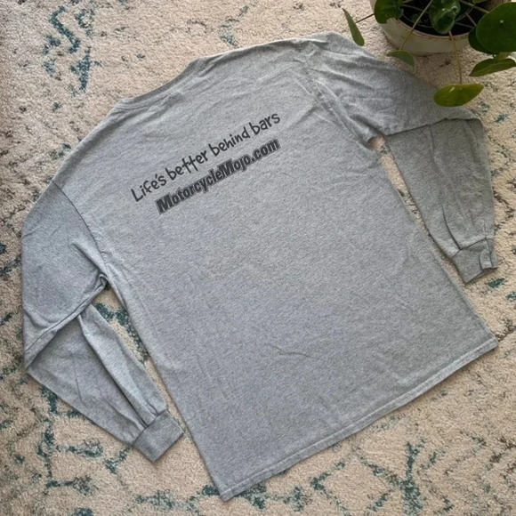 Long sleeve shirt - MotorcycleMojo graphics - long sleeved - Picture 3 of 3